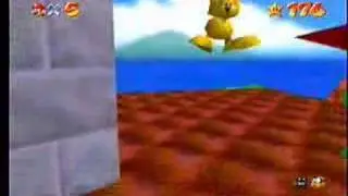 Gameshark code: Playing as the rabbit outside the castle