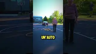 Vecchia si lega a una Lamborghini con una corda? 😱 
