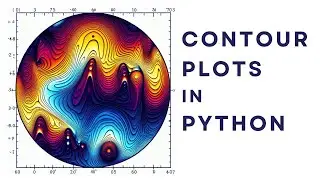 3-Dimensional Python Plots - Part 1: Contours | Matplotlib Tutorials