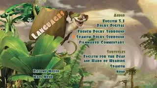 Ice Age: Dawn of the Dinosaurs - DVD Menu Walkthrough