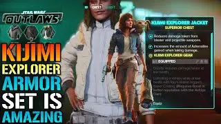 Star Wars Outlaws: "Kijimi Explorer" Armor Set Is AMAZING! NEVER Take FATAL DAMAGE! (Armor Guide)