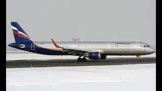 15.03.18 28 Взлет. Аэрофлот A321-200 VP-BTH NJC-SVO SU1473.