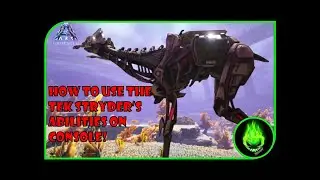 ARK - HOW TO USE THE TEK STRYDER'S ABILITIES!