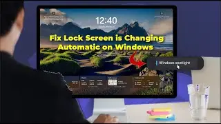 How to Stop Windows Lock Screen Wallpaper from Changing Automatically | Disable Windows Spotlight