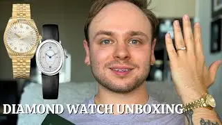 Diamond Watch Unboxings 💎 PASCAL Timeless Diamond Watch & Oval Bubble Watch Unboxing