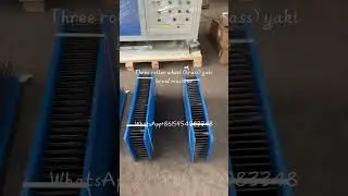 Three roller wheel (brass) yaki braid machine