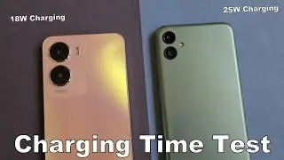 Vivo T2x 5G vs Samsung Galaxy F14/Galaxy M14 5G Charging Time Test
