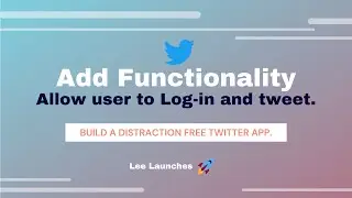 Day 4 Adding Functionality - BUILD A Distraction free twitter APP in bubble.