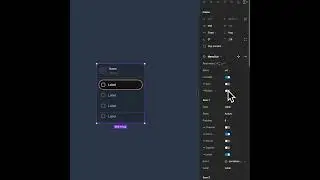 Flexible Floating Menu Component in Figma 