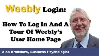 Weebly login: how to log in to Weebly and a tour of Weebly's User Home Page