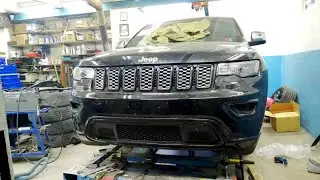 Jeep Grand Cherokee.  Наборка.  Сборка всего в кучу.