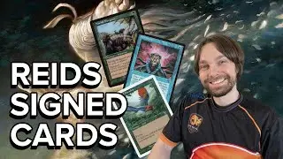 Reid's Show and Tell - Signed Card Collection
