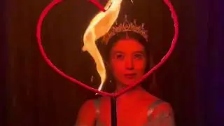 Неоновое шоу мыльных пузырей в Москве