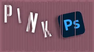 Text behind object effect in photoshop - Graphic Design Poster