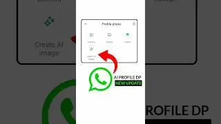 WhatsApp AI generated dp || WhatsApp generate ai images update