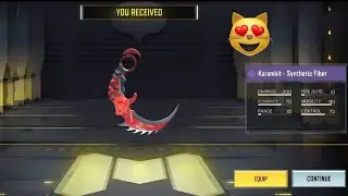 how to get this karambit skin in cod mobile!