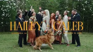 A Hype & Romantic Cinematic Wedding Film | Hailey + Caleb | Alexandria, LA