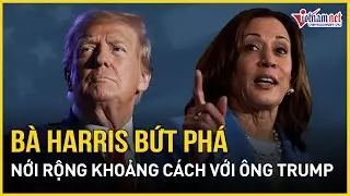 Bầu cử Mỹ 2024: Bà Harris bứt phá, nhận tỉ lệ ủng hộ cao khó tin so với ông Trump | Báo VietNamNet