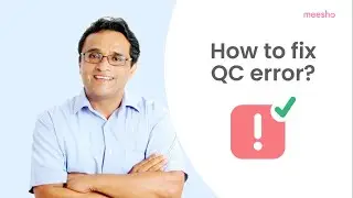 ✔ How to fix bulk listing error | QC failure explained | Product listing error on Meesho