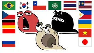 Alphabet Lore But Q Transform in different languages meme