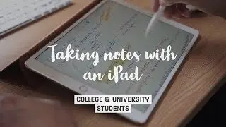 How I take notes on my iPad Pro in medical school - Cambridge University medical student