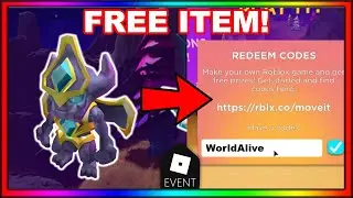 [FREE ITEM] ROBLOX BUILD IT PLAY IT EVENT NEW CODE! (HOW TO GET) (ISLAND OF MOVE)