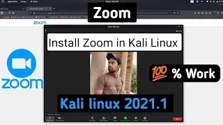 How To Install Zoom In Kali Linux | Zoom App Linux Me Kaise Install Kare | Technical Rex