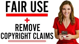 NEW! Fair Use Copyright on YouTube 🔴 What to do when you get copyright claim & remove (EFFECTIVE)