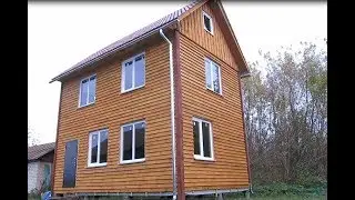 Дом обшитый доской.  Дом за 100 итоги 2017 года.