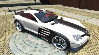 GTA IV 2008 Mercedes Benz SLR Hamann Volcano Crash Testing