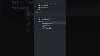 Python string methods-1: capitalize, casefold, upper, encode