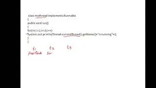 multi threading in java