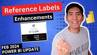 Master REFERENCE LABELS in Power BI [February  2024] Power BI Update
