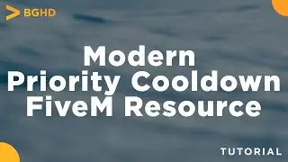 JD Modern Priority Cooldown - FiveM Resource Install/Overview Tutorial