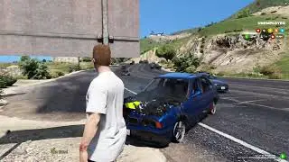 РЕАЛЬНАЯ ЖИЗНЬ ОПЕРА В GTA 5 #5 НАШЛИ РАЗБИТУЮ BMW M5 E34