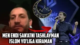 JOHONGIR OTAJONOV SAN'ATNI TASHLAMOQCHI IYMON YO'LIGA KIRMOQCHI!! TEZ KO'RING