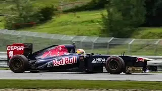 2013 Toro Rosso STR8 ex Jean-Éric Vergne Amazing 18000rpm V8 Scream!