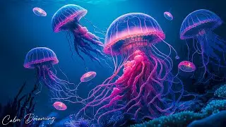 Jellyfish Aquarium • Healing of Insomnia, Stress, Anxiety and Depression • MELATONIN RELEASE #2