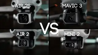 DJI Mavic 3 VS Air 2s VS Air 2 VS Mini 2 | The ULTIMATE Daylight Video Comparison