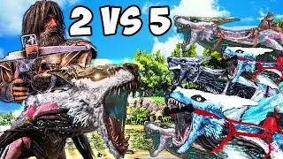 Вынесли 5 Корейских ГРИФЕРОВ в Ark Surrvival Evolved! 2 против 5 МАНОГАРМОРОВ Арк! Вынесли трайб!