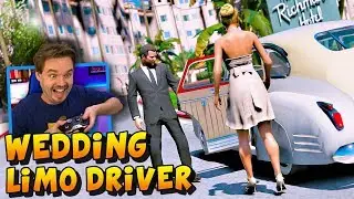 GTA 5 REAL LIFE MOD Wedding Limo Driver | 