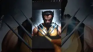 Drawing Wolverine from 