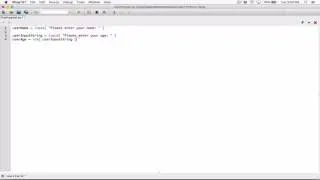 19. Reading keyboard input: example program - Learn Python