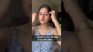 EASY 2 Minute Bun Hairstyle for Beginners | Messy Bun Tutorial | Jhanvi Bhatia