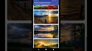 Reverse Image RecyclerView With App Helper Google Spreadsheet Extension