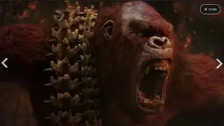 Skar king roar Godzilla x Kong (sound effects)