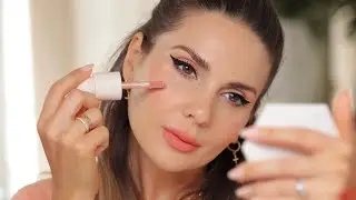 Fresh, soft peach makeup look & review of Rare Beauty  | ALI ANDREEA