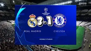 Real Madrid vs Chelsea UCL FINAL All Goals