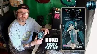 Korg Miku Stomp Guitar Pedal Review & Demo