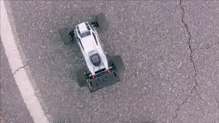 Crazy fast wreck and speed test typhon vs LC racing